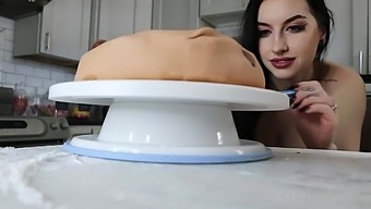 Topless Baking with Cubbi! Episode 1: Giant Cookie Cake