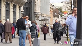 Nuria Millan, An Amateur Girl, Enjoys Picking Up Strangers On The Street For Intense Sexual Encounters